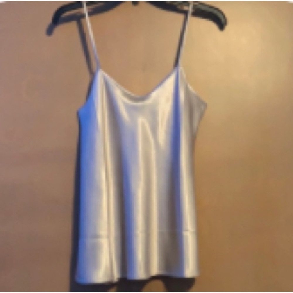 Jolie Shimmering Cream Satin Camisole